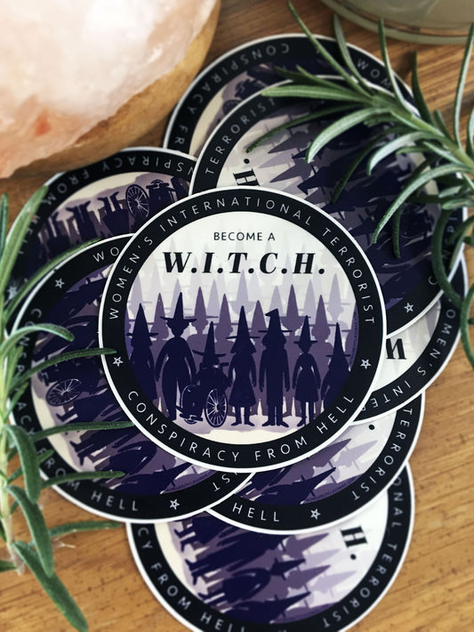 WITCH sticker