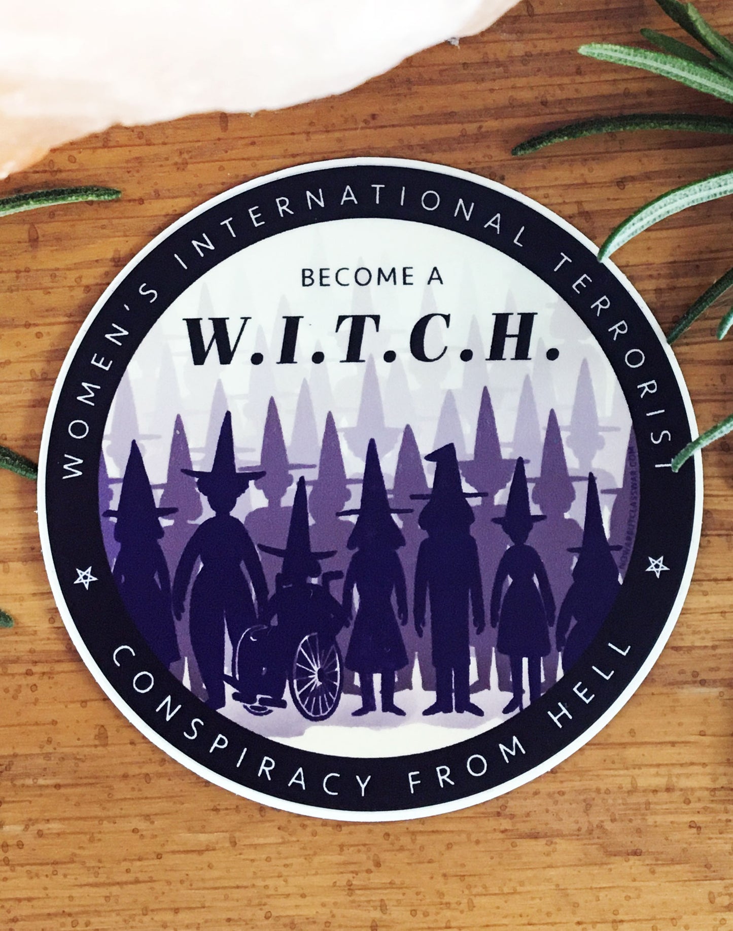 WITCH sticker