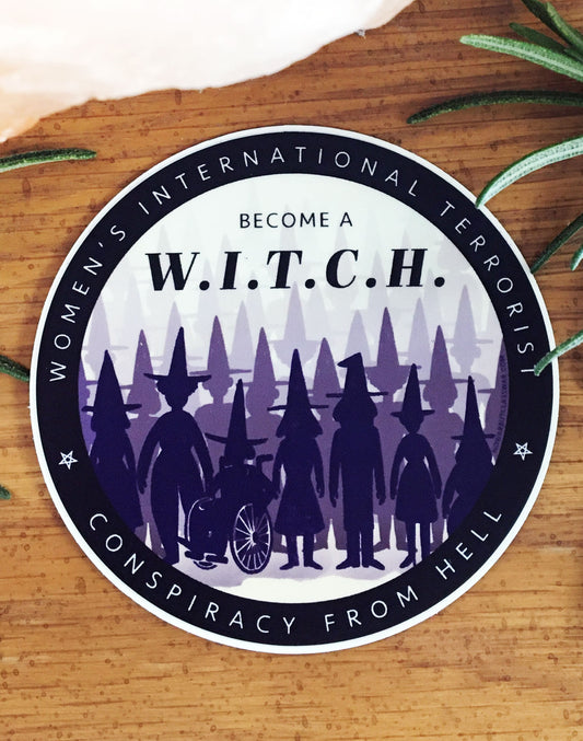 WITCH sticker